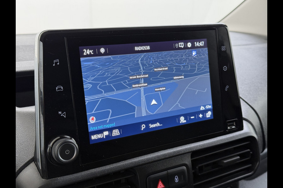 Opel Combo 1.5D 102PK Trekhaak Inbouwkast Navi Camera Apple Carplay Android Auto Airco Pdc Cruise Control DAB Bluetooth Betonplex Vloer Wandbetimmering 1.000KG Trekgewicht 1e Eigenaar Origineel Nederlandse Auto
