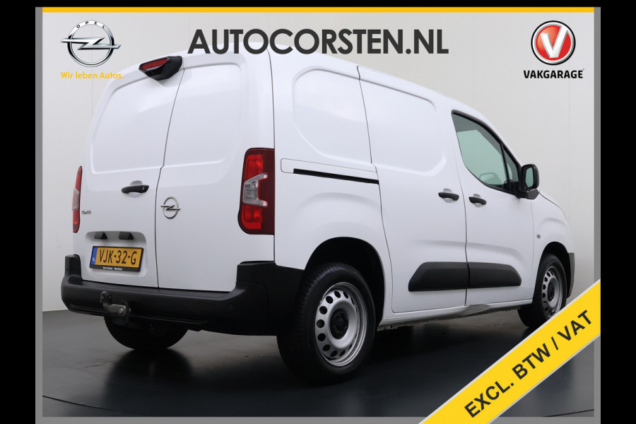 Opel Combo 1.5D 102PK Trekhaak Inbouwkast Navi Camera Apple Carplay Android Auto Airco Pdc Cruise Control DAB Bluetooth Betonplex Vloer Wandbetimmering 1.000KG Trekgewicht 1e Eigenaar Origineel Nederlandse Auto