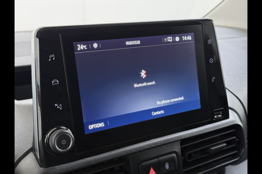 Opel Combo 1.5D 102PK Trekhaak Inbouwkast Navi Camera Apple Carplay Android Auto Airco Pdc Cruise Control DAB Bluetooth Betonplex Vloer Wandbetimmering 1.000KG Trekgewicht 1e Eigenaar Origineel Nederlandse Auto