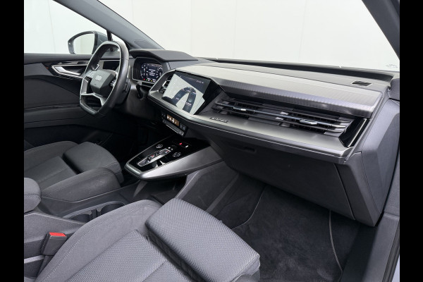 Audi Q4 e-tron 35 Launch Edition Sport Advanced SOH 92% Sportstoelen+Verwarmd Apple Carplay Android Auto Navi Ecc Pdc Cruise Control Elek.Achterklep Isofix Matrix-Led Lmv DAB Bluetooth Keyless 1e Eigenaar Origineel Nederlandse Auto