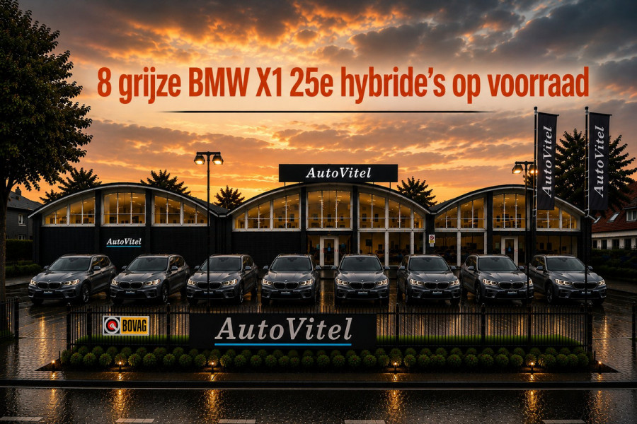 BMW X1 xDrive25e | Leder | Stoelverwarming | PDC V+A | LED | NAVI | 35X op voorraad