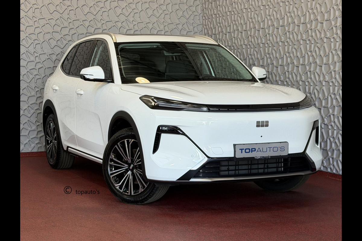 GEELY Starray EM-i MAX+ PHEV LONG RANGE NIEUWE AUTO | 29,8 kWh ACCU | 136 KM WLTP | PANORAMADAK | STOELVERWARMING/KOELING | LEER | MET MASSAGE