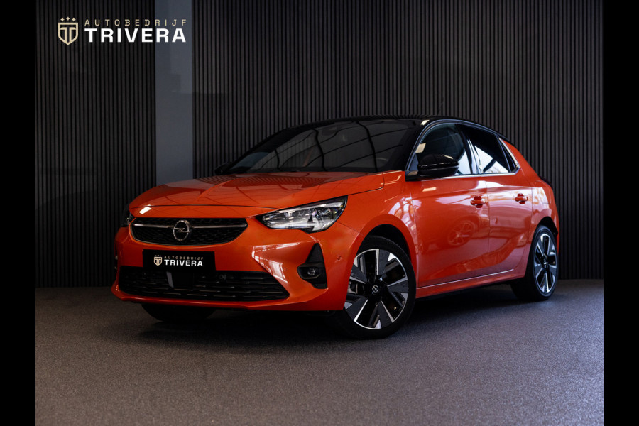 Opel CORSA-E Ultimate 50 kWh 136PK l SoH 96% l NAV l 180° CAMERA l 1st eig.l BTW Auto l Keyless entry l Dealer onderh.l ALS NIEUW