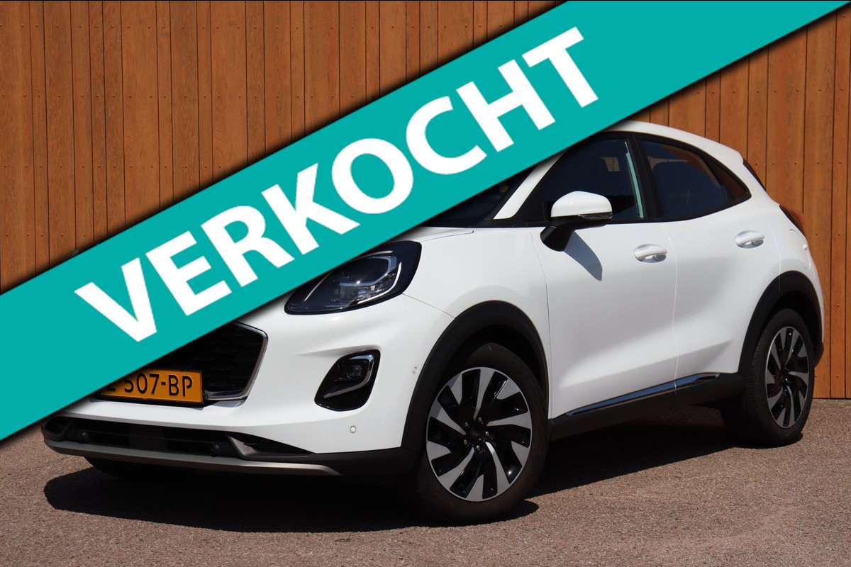 Ford Puma 1.0 EcoBoost Hybrid Titanium org.NL winter+comfortpack navi camera pdc