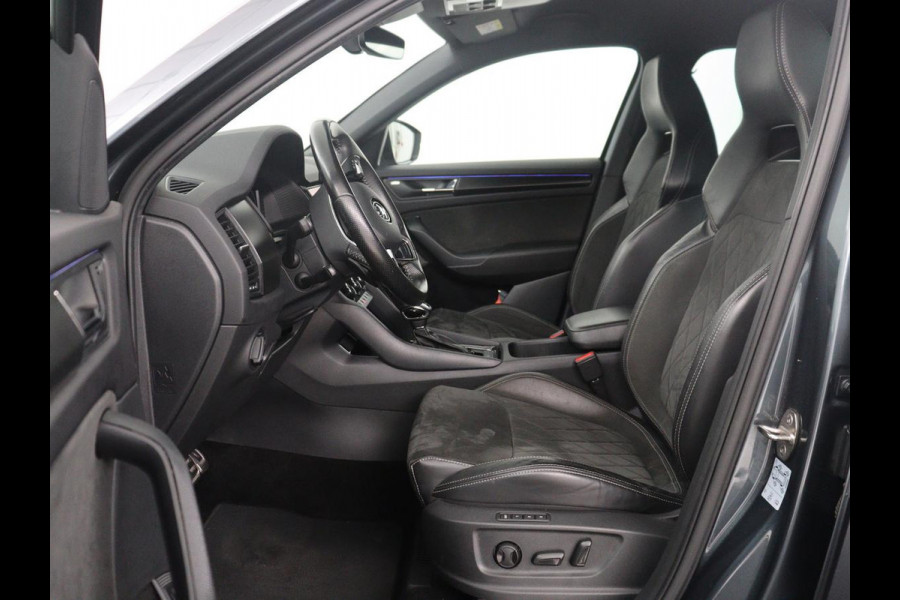 Škoda Kodiaq 1.5 TSI Sportline Business | Leder/alcantara | Memory | Cruise control | Stuur/stoel verwarming | Canton Sound | Carplay | Carplay | Camera | Park assist | Trekhaak | Elektrische achterklep