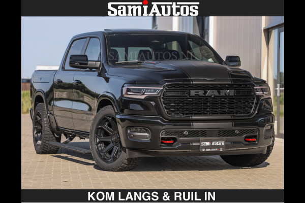 Dodge Ram LIMITED 2027 5.7 V8 HEMI | MAXIMAAL UITGERUST | DUBBELE CABINE | 5 PERSOONS | DC | Allernieuwste Limited uitvoering – volledig uitgerust met alle opties.