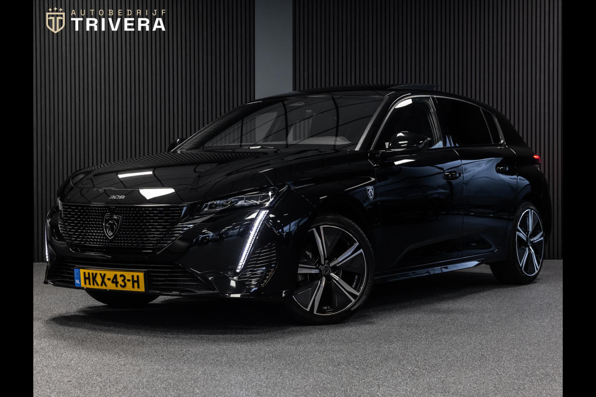 Peugeot 308 1.2 PureTech GT l Black Edition l PANO I FULL OPTION l 1ste eig.l Dealer onderhouden l ZO GOED ALS NIEUW