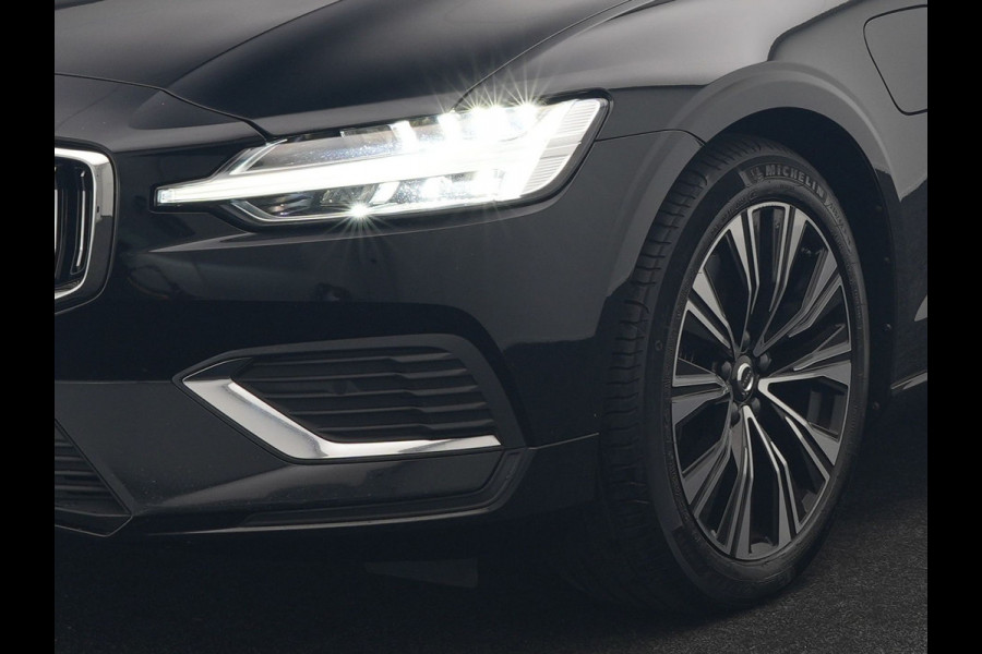 Volvo V60 T6 AWD Plus Bright PHEV 350pk Dealer O.H | Trekhaak Af Fabriek | Adaptive Cruise | Camera | Lederen Sportstoelen Memory & Verwarmd | Apple Carplay | Keyless | Google Assistant & Maps | Stuurverwarming | Pilot Assist | Virtual | Navigatie | DAB | 18"L.M | Plug In Hybrid |