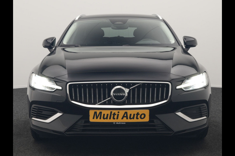 Volvo V60 T6 AWD Plus Bright PHEV 350pk Dealer O.H | Trekhaak Af Fabriek | Adaptive Cruise | Camera | Lederen Sportstoelen Memory & Verwarmd | Apple Carplay | Keyless | Google Assistant & Maps | Stuurverwarming | Pilot Assist | Virtual | Navigatie | DAB | 18"L.M | Plug In Hybrid |