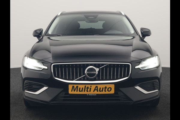Volvo V60 T6 AWD Plus Bright PHEV 350pk Dealer O.H | Trekhaak Af Fabriek | Adaptive Cruise | Camera | Lederen Sportstoelen Memory & Verwarmd | Apple Carplay | Keyless | Google Assistant & Maps | Stuurverwarming | Pilot Assist | Virtual | Navigatie | DAB | 18"L.M | Plug In Hybrid |