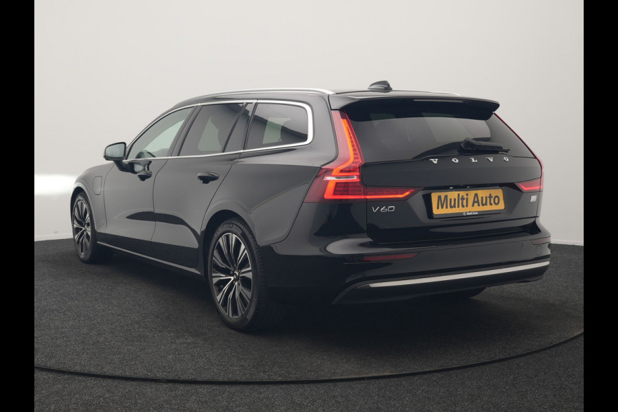 Volvo V60 T6 AWD Plus Bright PHEV 350pk Dealer O.H | Trekhaak Af Fabriek | Adaptive Cruise | Camera | Lederen Sportstoelen Memory & Verwarmd | Apple Carplay | Keyless | Google Assistant & Maps | Stuurverwarming | Pilot Assist | Virtual | Navigatie | DAB | 18"L.M | Plug In Hybrid |