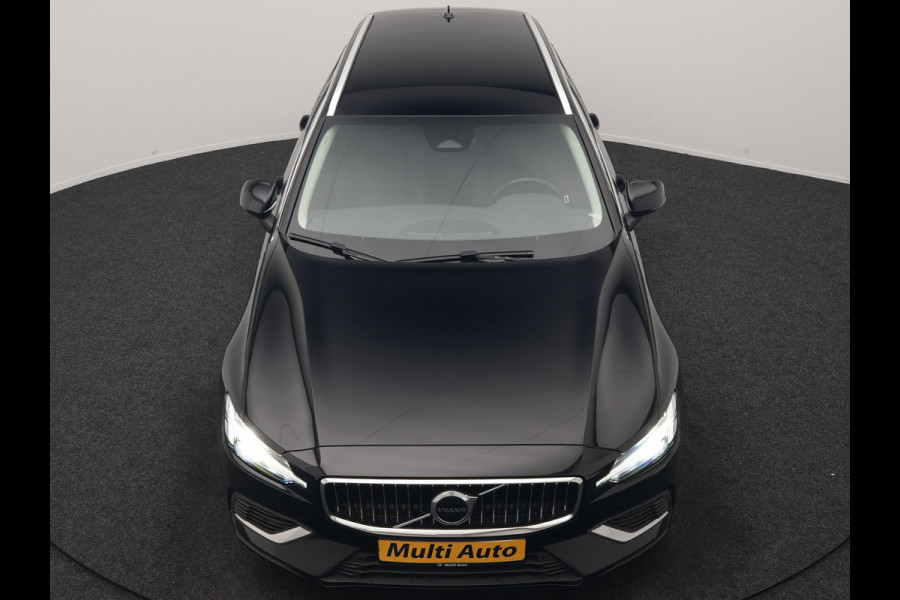 Volvo V60 T6 AWD Plus Bright PHEV 350pk Dealer O.H | Trekhaak Af Fabriek | Adaptive Cruise | Camera | Lederen Sportstoelen Memory & Verwarmd | Apple Carplay | Keyless | Google Assistant & Maps | Stuurverwarming | Pilot Assist | Virtual | Navigatie | DAB | 18"L.M | Plug In Hybrid |