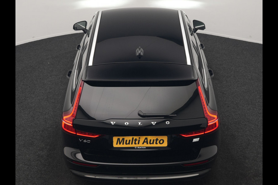 Volvo V60 T6 AWD Plus Bright PHEV 350pk Dealer O.H | Trekhaak Af Fabriek | Adaptive Cruise | Camera | Lederen Sportstoelen Memory & Verwarmd | Apple Carplay | Keyless | Google Assistant & Maps | Stuurverwarming | Pilot Assist | Virtual | Navigatie | DAB | 18"L.M | Plug In Hybrid |