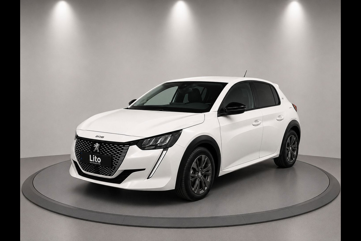 Peugeot e-208 EV Allure Pack 50 kWh|WHITE|NL AUTO|ELECTRIC|