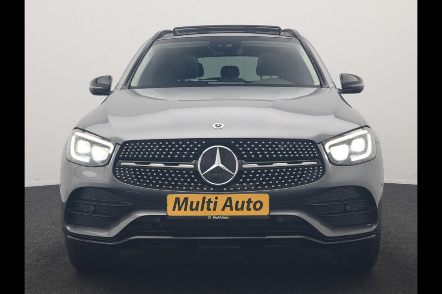 Mercedes-Benz GLC 300e 4MATIC Business Solution AMG PHEV 313pk Dealer O.H. | Trekhaak Af Fabriek | Panodak | Multi Beam LED | Alcantara Sportstoelen Verwarmd | Blis | Camera | Keyless | Sfeerverlichting | Apple Carplay | Navigatie | DAB | Cruise Control | Plug In Hybrid |