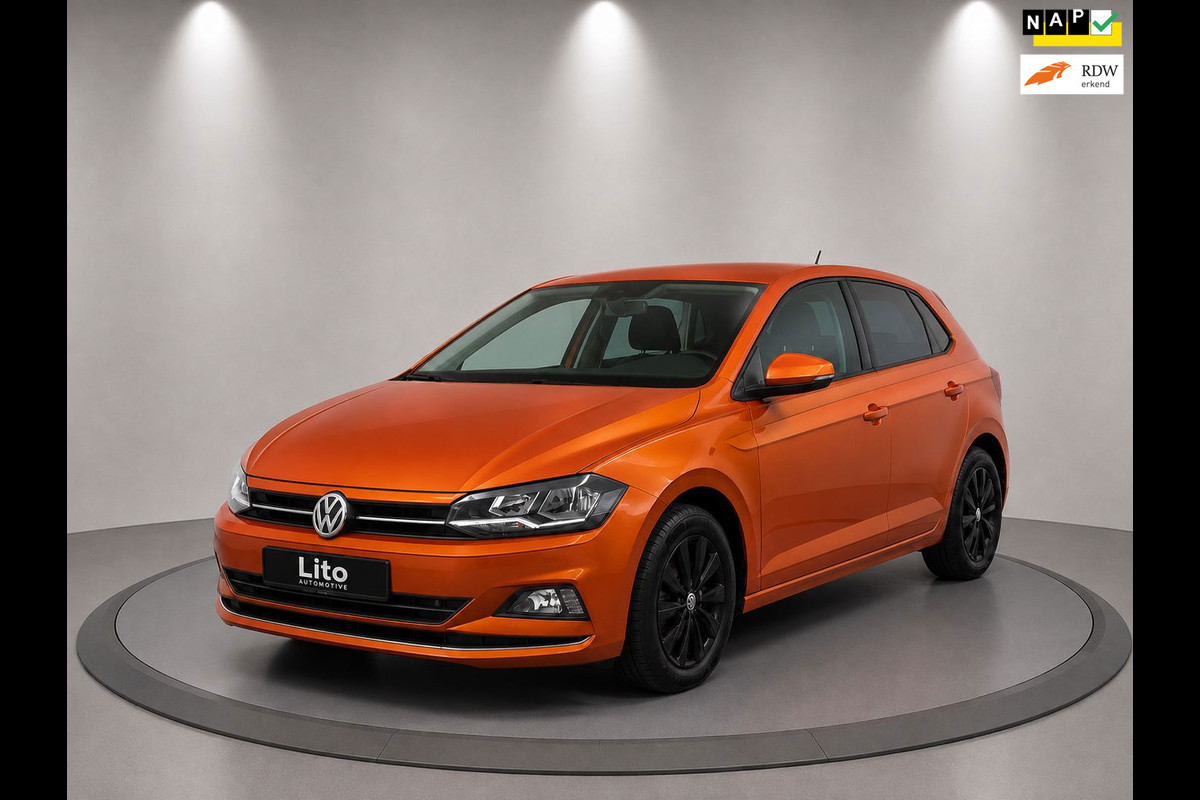 Volkswagen Polo 1.0 TSI Highline|ORANGE|HIGHLINE|VIRITUEEL|AUTOMAAT|NAVI|AIRCO|NL|