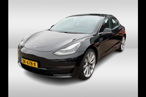 Tesla Model 3 Performance AWD 75 kWh / Autopilot / Panoramadak / Camera / Leder / 20''' Leder / Premium Audio