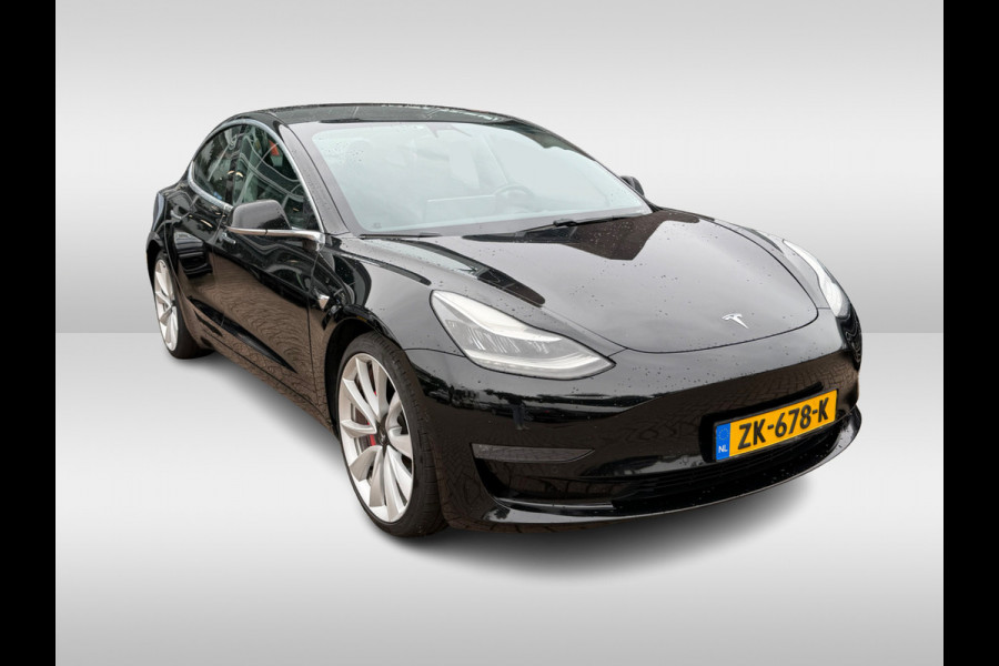 Tesla Model 3 Performance AWD 75 kWh / Autopilot / Panoramadak / Camera / Leder / 20''' Leder / Premium Audio