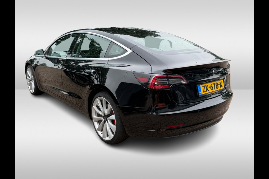 Tesla Model 3 Performance AWD 75 kWh / Autopilot / Panoramadak / Camera / Leder / 20''' Leder / Premium Audio