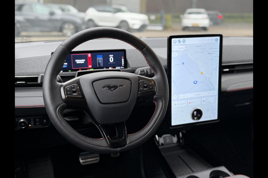 Ford Mustang Mach-E AWD 75 kWh SOH 93% ORIGINEEL NL AUTO MET NAP | B&O PREMIUM AUDIO | LEREN BEKLEDING | 360° CAMERA | ELEKTRISCHE STOELEN MET GEHEUGEN | TECHNOLOGY PACK | WINTERPAKKET | ADAPTIVE CRUISE CONTROL | DODEHOEKDETECTIE | FORD DEALER ONDERHOUDEN | ALL-IN PRIJS INCL. 12 MND BOVAG GARANTIE |