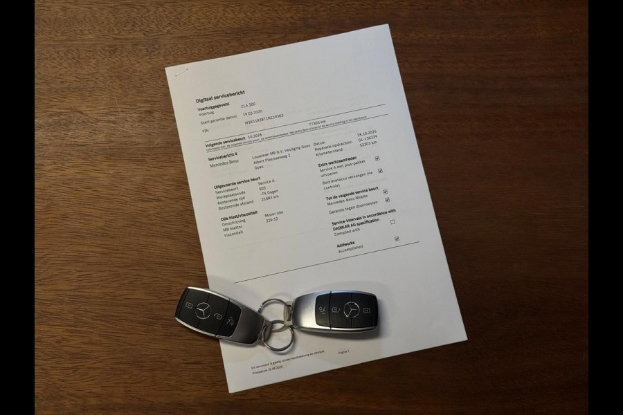 Mercedes-Benz CLA-Klasse 200 Business Solution | Navi, Camera, Stoelverw., Cruise, Climate | Dealeronderhouden | NAP |