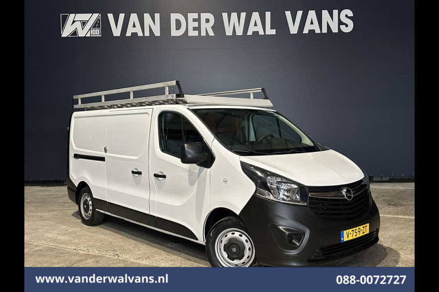 Opel Vivaro 1.6 CDTI 126pk L2H1 Euro6 Airco | Imperiaal | Trekhaak | Navigatie | Cruisecontrol Bijrijdersbank, parkeersensoren