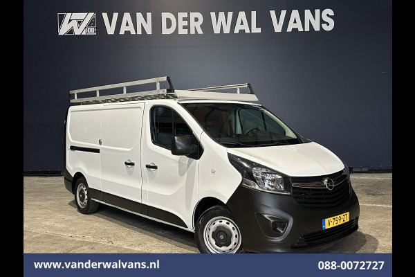 Opel Vivaro 1.6 CDTI 126pk L2H1 Euro6 Airco | Imperiaal | Trekhaak | Navigatie | Cruisecontrol Bijrijdersbank, parkeersensoren