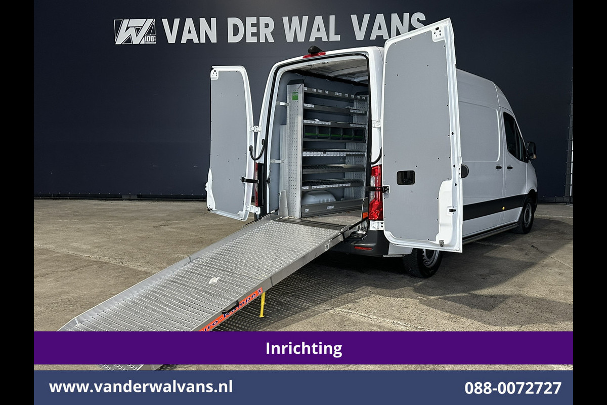 Mercedes-Benz Sprinter 311 CDI L2H2 Inrichting Oprijplaat Euro6 Airco | Omvormer | Camera | Apple Carplay | Compressor Android Auto, Sidebars