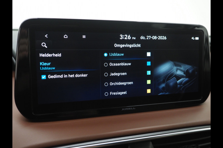 Hyundai Santa Fe 1.6 T-GDI PHEV Premium 7p. | Leder | HUD | 360 | Krell Audio | Memory | Sfeerlicht | Keyless | Adaptive Cruise
