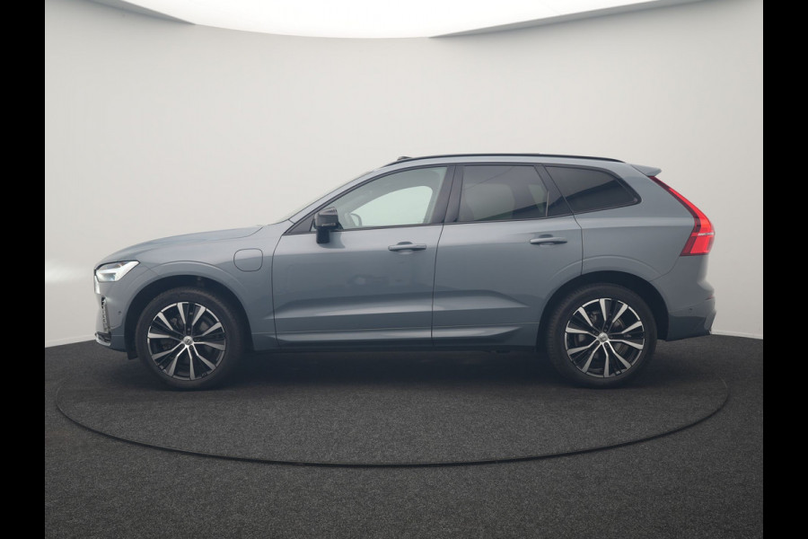Volvo XC60 T6 AWD Plus Dark LONG RANGE PHEV 350pk Dealer O.H. | Trekhaak Af Fabriek | Panodak | Adaptive Cruise | 360 Camera | Nappa Lederen Sportstoelen Memory & Ventilatie | Blis | Keyless | Stoelen & Stuur Verwarmd | Google Assistent | Apple Carplay  Plug In Hybrid |