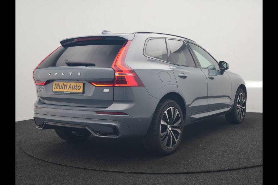 Volvo XC60 T6 AWD Plus Dark LONG RANGE PHEV 350pk Dealer O.H. | Trekhaak Af Fabriek | Panodak | Adaptive Cruise | 360 Camera | Nappa Lederen Sportstoelen Memory & Ventilatie | Blis | Keyless | Stoelen & Stuur Verwarmd | Google Assistent | Apple Carplay  Plug In Hybrid |