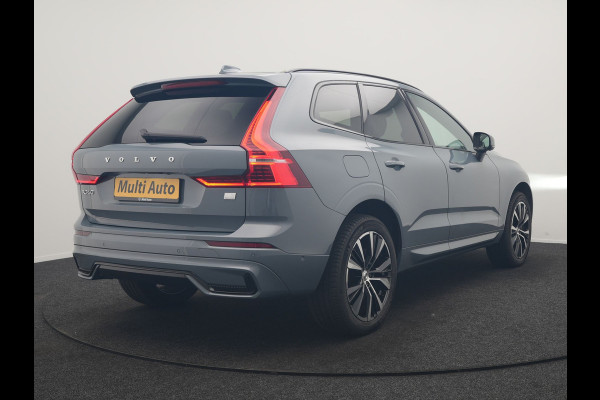 Volvo XC60 T6 AWD Plus Dark LONG RANGE PHEV 350pk Dealer O.H. | Trekhaak Af Fabriek | Panodak | Adaptive Cruise | 360 Camera | Nappa Lederen Sportstoelen Memory & Ventilatie | Blis | Keyless | Stoelen & Stuur Verwarmd | Google Assistent | Apple Carplay  Plug In Hybrid |