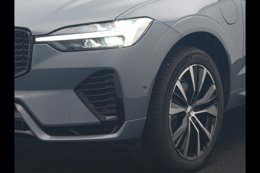 Volvo XC60 T6 AWD Plus Dark LONG RANGE PHEV 350pk Dealer O.H. | Trekhaak Af Fabriek | Panodak | Adaptive Cruise | 360 Camera | Nappa Lederen Sportstoelen Memory & Ventilatie | Blis | Keyless | Stoelen & Stuur Verwarmd | Google Assistent | Apple Carplay  Plug In Hybrid |