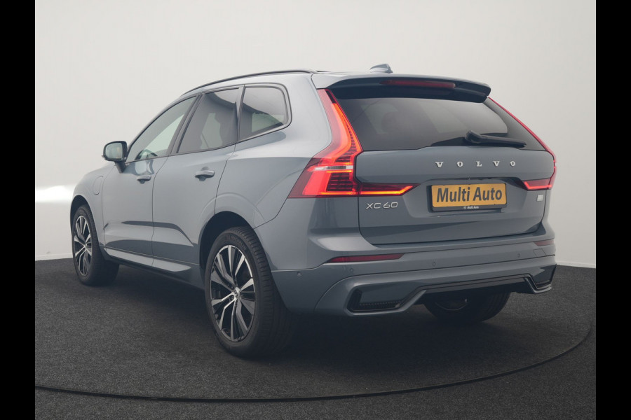 Volvo XC60 T6 AWD Plus Dark LONG RANGE PHEV 350pk Dealer O.H. | Trekhaak Af Fabriek | Panodak | Adaptive Cruise | 360 Camera | Nappa Lederen Sportstoelen Memory & Ventilatie | Blis | Keyless | Stoelen & Stuur Verwarmd | Google Assistent | Apple Carplay  Plug In Hybrid |