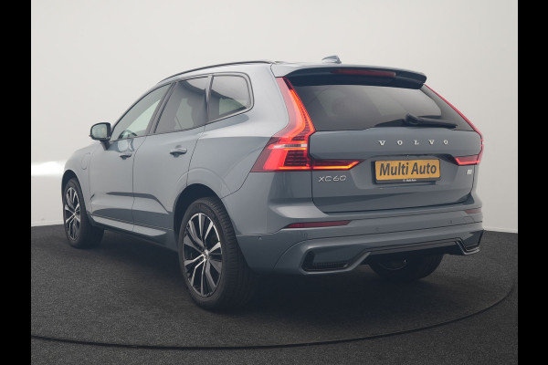 Volvo XC60 T6 AWD Plus Dark LONG RANGE PHEV 350pk Dealer O.H. | Trekhaak Af Fabriek | Panodak | Adaptive Cruise | 360 Camera | Nappa Lederen Sportstoelen Memory & Ventilatie | Blis | Keyless | Stoelen & Stuur Verwarmd | Google Assistent | Apple Carplay  Plug In Hybrid |