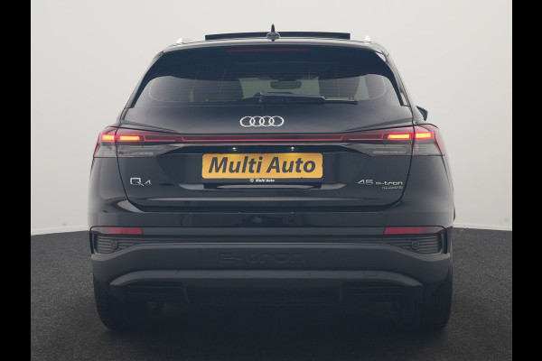 Audi Q4 e-tron 45 Quattro Edition 77 kWh 265pk Dealer O.H. | Panoramadak | Sonos Audio | Navigatie Ful Map | Virtual Cockpit | DAB | 19"L.M |