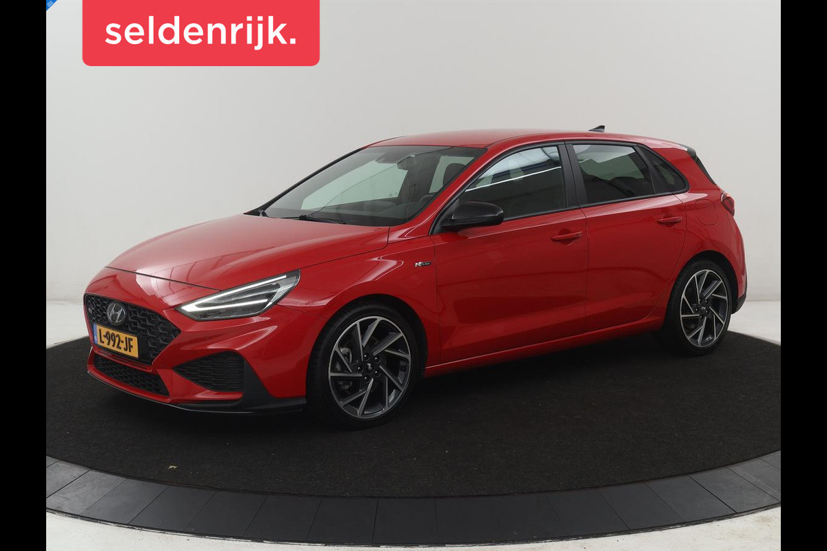 Hyundai i30 1.5 T-GDi MHEV N Line | Leder/alcantara | Memory | Adaptive cruise | Dodehoek detectie | Stoelverwarming | Navigatie | Carplay | Climate control | Camera | Park assist