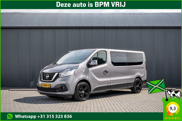 Nissan NV300 1.6 dci 125PK L2H1 | DC 6-Zits | Camera | Cruise | Airco | Trekhaak