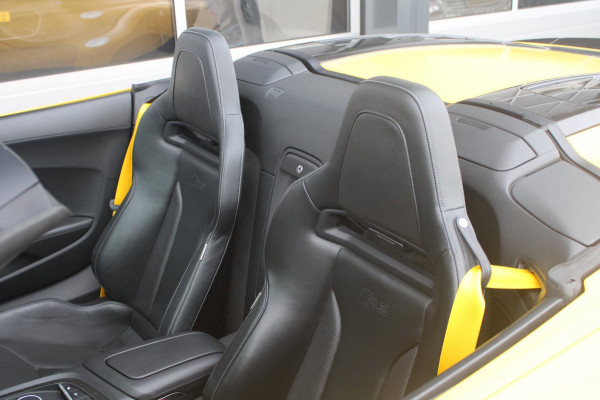 Audi R8 Spyder 5.2 Performance Quattro 620pk | Capristo | Bucket seats | Vegas yellow Matt