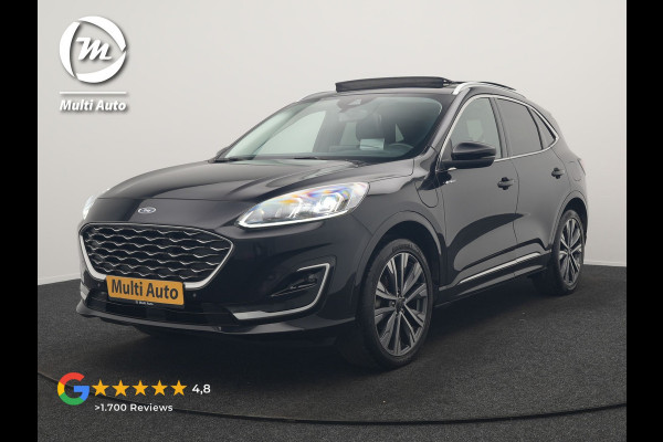 Ford Kuga 2.5 Vignale PHEV 225pk Dealer O.H. | Panodak | Head Up | Camera | Bang & Olufsen | Lederen Comfortstoelen Memory & Verwarmd | Stuur Verwarmd | Navigatie | DAB | Virtual | 20"L.M | Cruise Control | Plug In Hybrid |
