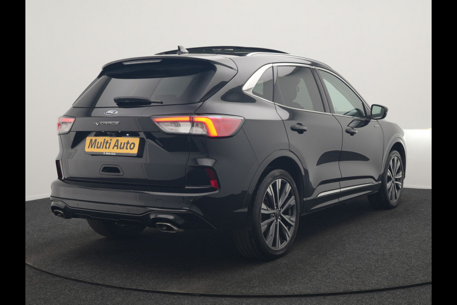 Ford Kuga 2.5 Vignale PHEV 225pk Dealer O.H. | Panodak | Head Up | Camera | Bang & Olufsen | Lederen Comfortstoelen Memory & Verwarmd | Stuur Verwarmd | Navigatie | DAB | Virtual | 20"L.M | Cruise Control | Plug In Hybrid |