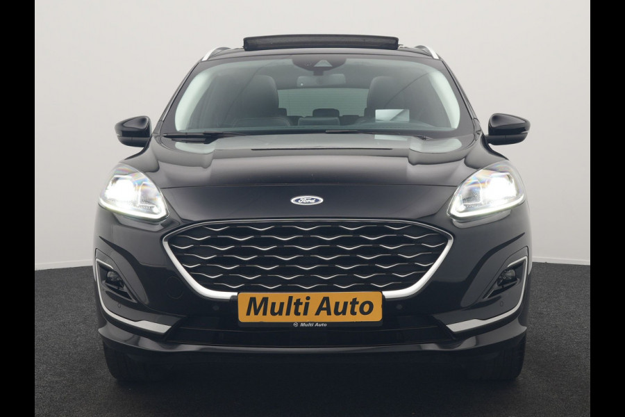 Ford Kuga 2.5 Vignale PHEV 225pk Dealer O.H. | Panodak | Head Up | Camera | Bang & Olufsen | Lederen Comfortstoelen Memory & Verwarmd | Stuur Verwarmd | Navigatie | DAB | Virtual | 20"L.M | Cruise Control | Plug In Hybrid |