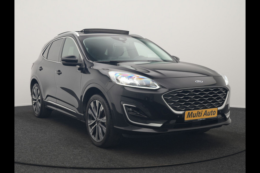 Ford Kuga 2.5 Vignale PHEV 225pk Dealer O.H. | Panodak | Head Up | Camera | Bang & Olufsen | Lederen Comfortstoelen Memory & Verwarmd | Stuur Verwarmd | Navigatie | DAB | Virtual | 20"L.M | Cruise Control | Plug In Hybrid |