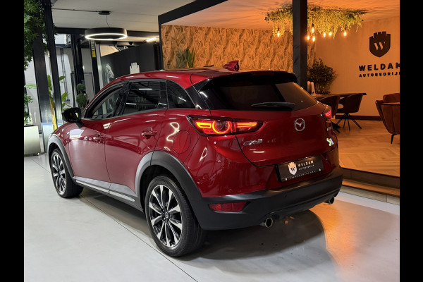 Mazda CX-3 2.0 SkyActiv-G 120 GT-M Garantie Automaat|Dealeronderhouden|Leder|18''|Xenon|Camera|CarPlay|Navi