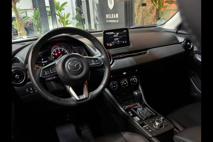Mazda CX-3 2.0 SkyActiv-G 120 GT-M Garantie Automaat|Dealeronderhouden|Leder|18''|Xenon|Camera|CarPlay|Navi