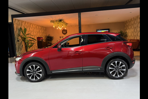 Mazda CX-3 2.0 SkyActiv-G 120 GT-M Garantie Automaat|Dealeronderhouden|Leder|18''|Xenon|Camera|CarPlay|Navi