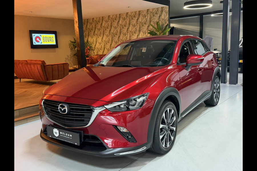 Mazda CX-3 2.0 SkyActiv-G 120 GT-M Garantie Automaat|Dealeronderhouden|Leder|18''|Xenon|Camera|CarPlay|Navi