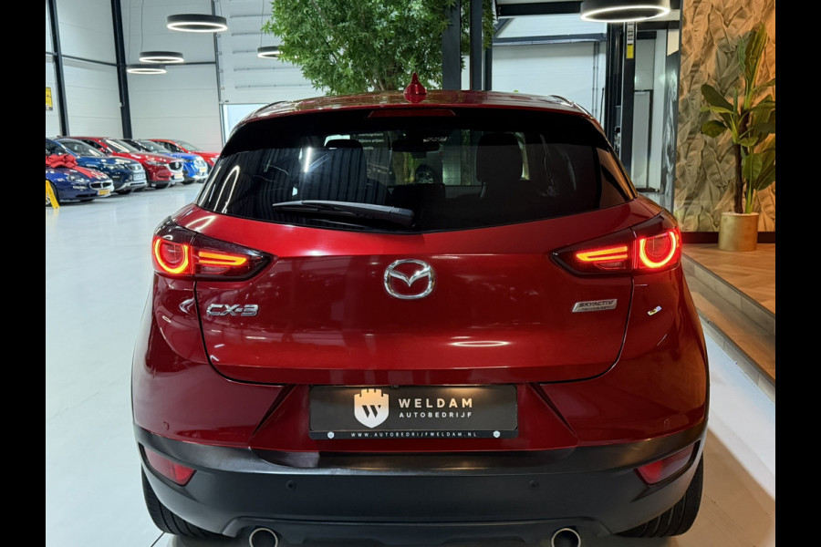 Mazda CX-3 2.0 SkyActiv-G 120 GT-M Garantie Automaat|Dealeronderhouden|Leder|18''|Xenon|Camera|CarPlay|Navi