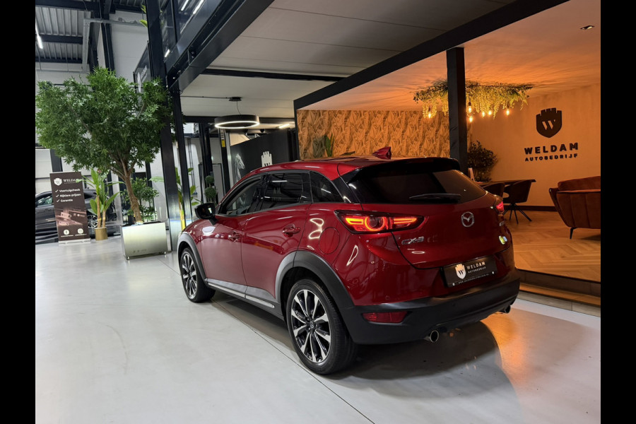 Mazda CX-3 2.0 SkyActiv-G 120 GT-M Garantie Automaat|Dealeronderhouden|Leder|18''|Xenon|Camera|CarPlay|Navi