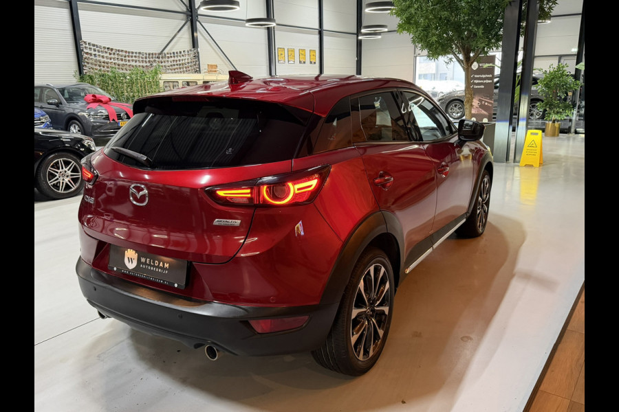 Mazda CX-3 2.0 SkyActiv-G 120 GT-M Garantie Automaat|Dealeronderhouden|Leder|18''|Xenon|Camera|CarPlay|Navi